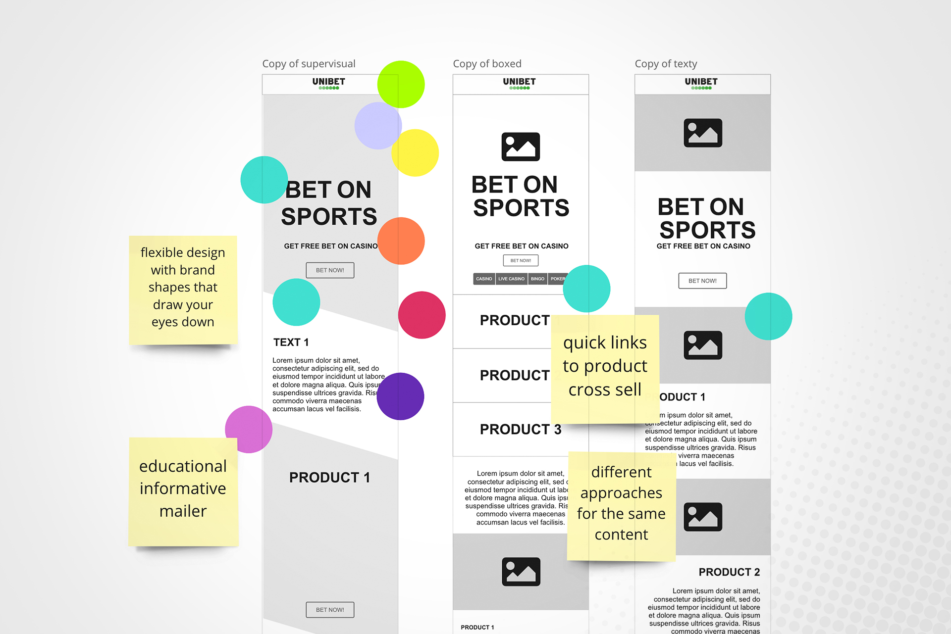 Email Design System visual