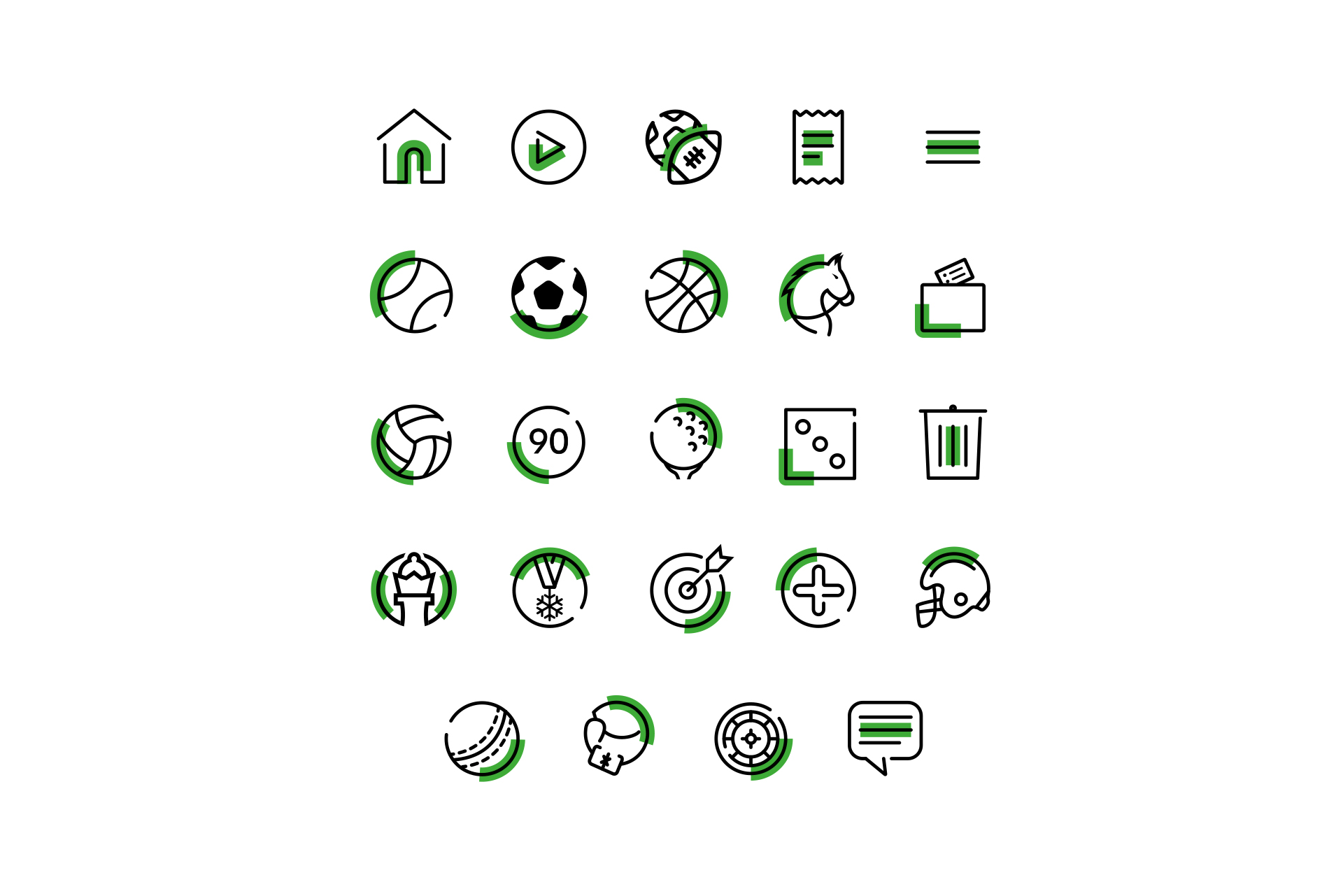 Native App Iconography visual